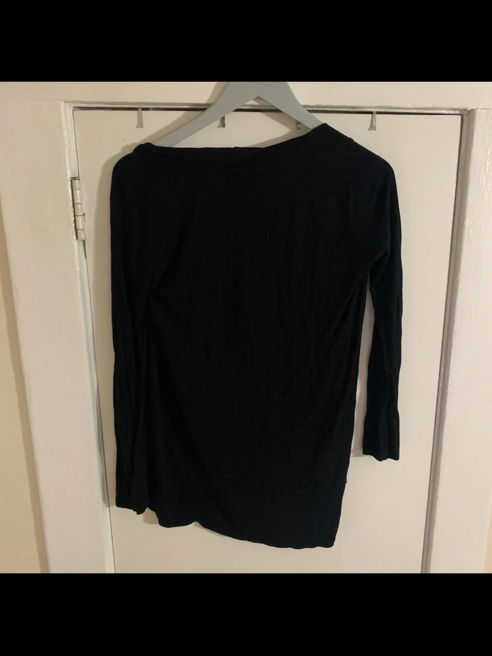 Cotton On Black Open-Front Cardigan size XS